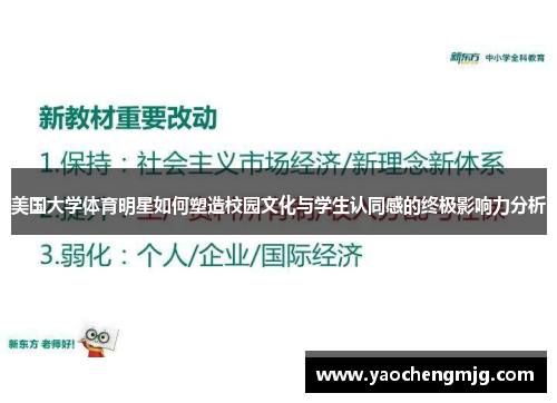美国大学体育明星如何塑造校园文化与学生认同感的终极影响力分析